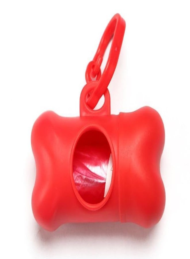 LIUSM 5 PCS Bone Shaped Poop Bag Dispenser Pet Waste Disposal Bag Dispenser With Waste Bag (Random Color) - Image 4